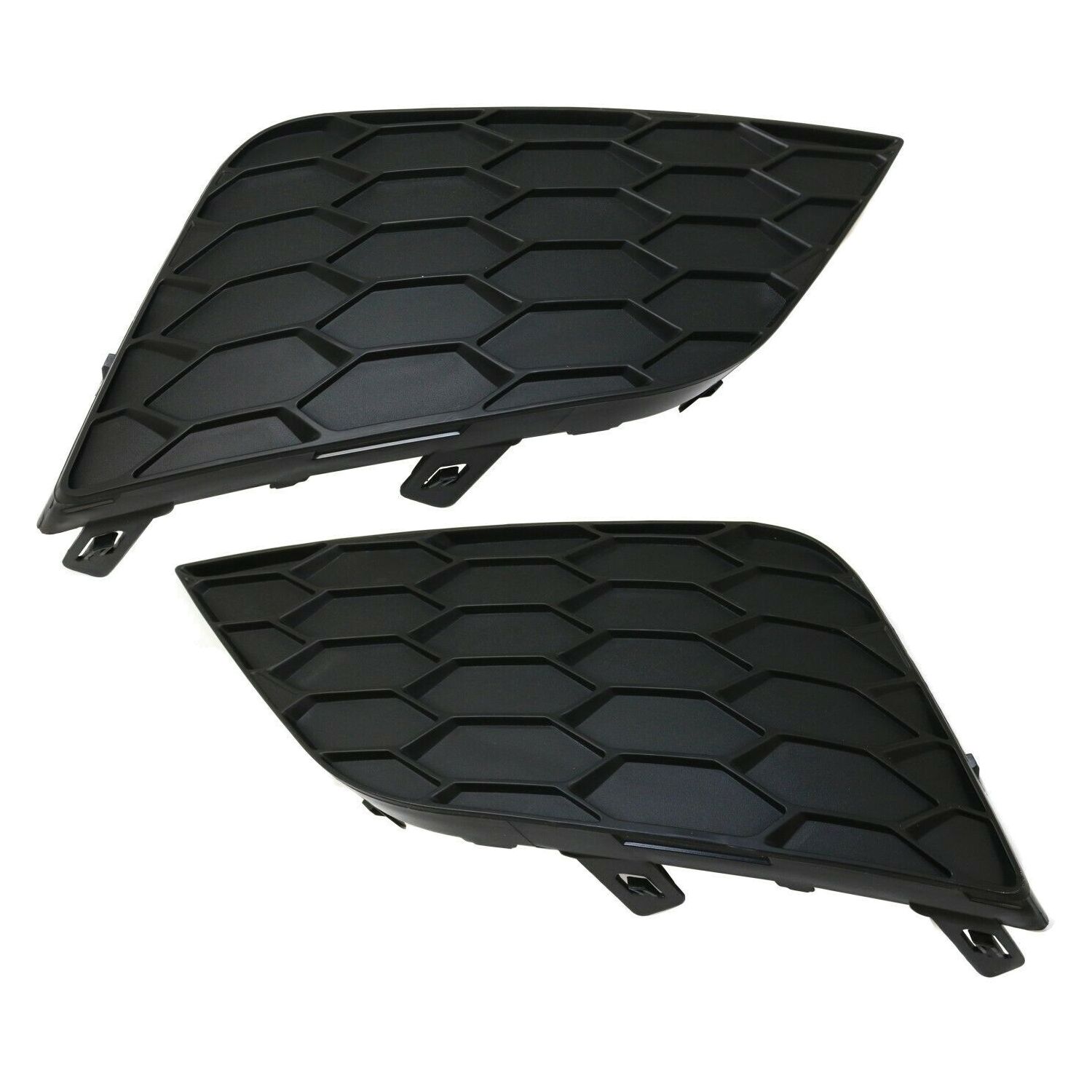 Set Of 2 Fog Light Covers Driver Passenger Side Pair For 2016-2018 Nissan Sentra