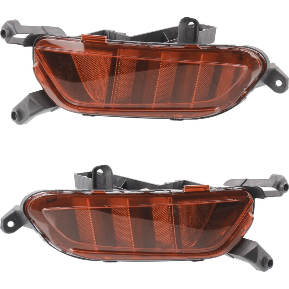 Bumper Reflector For 2016-2021 Mazda CX-3 Set Of 2 Rear Left And Right