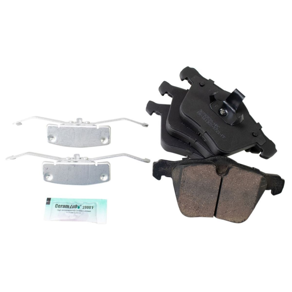 Brake Pad & Coated Rotor Posi Ceramic Front Set For LR2 S60 V70 XC70