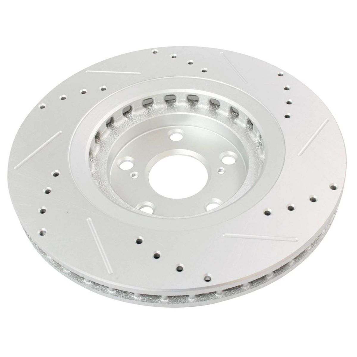 Front Rear For 2013-2015 RX350 F Sport Drilled Slotted Coated Rotors W/Fluids