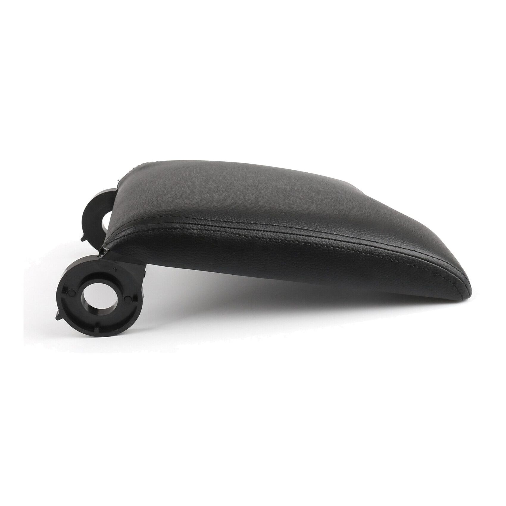 Leather Armrest Center Console Lid Cover For BMW E46 3 Series 98-06 Black USA