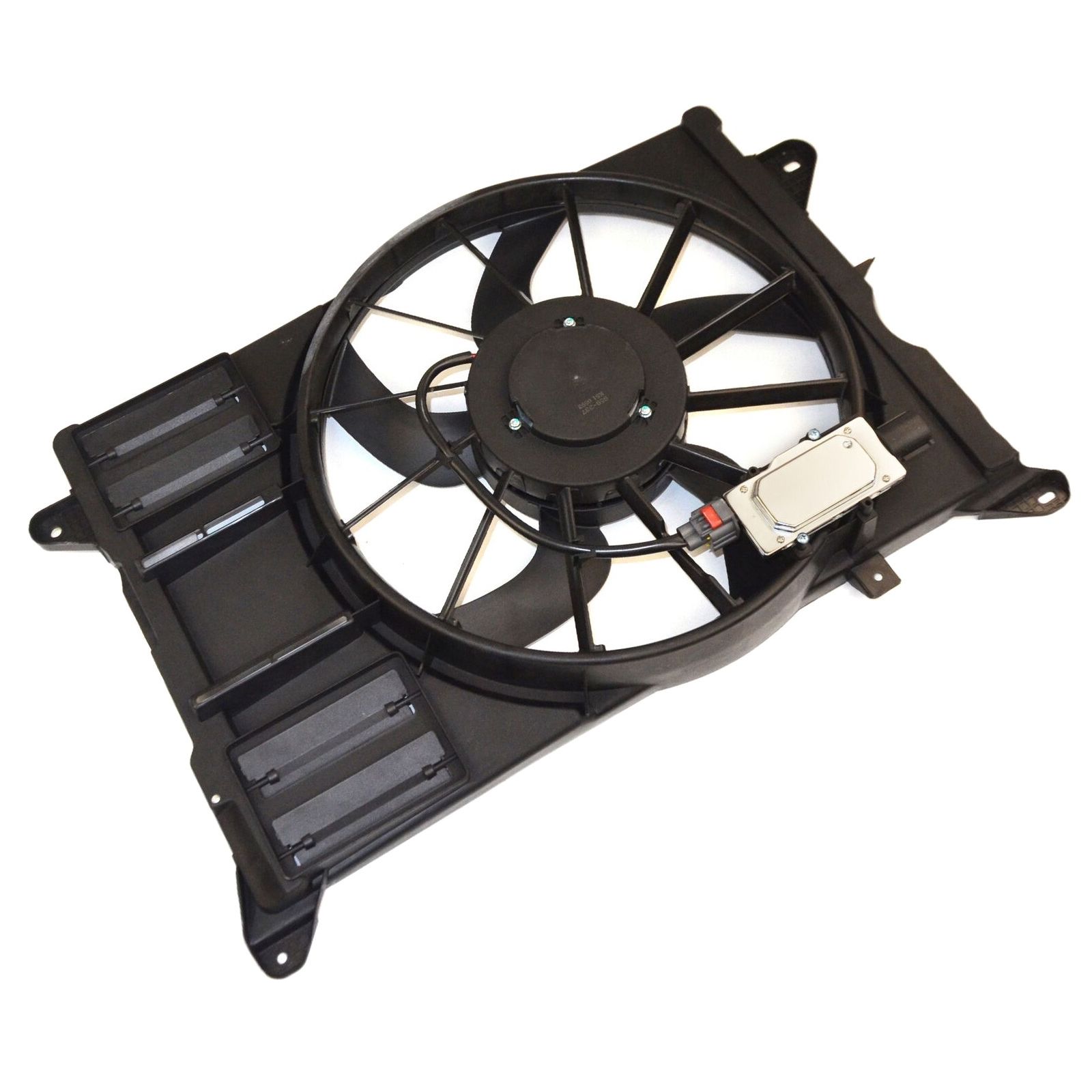 Engine Radiator Cooling Fan Assembly For 12-14 Edge SEL Sport Utility 2.0L 4cyl