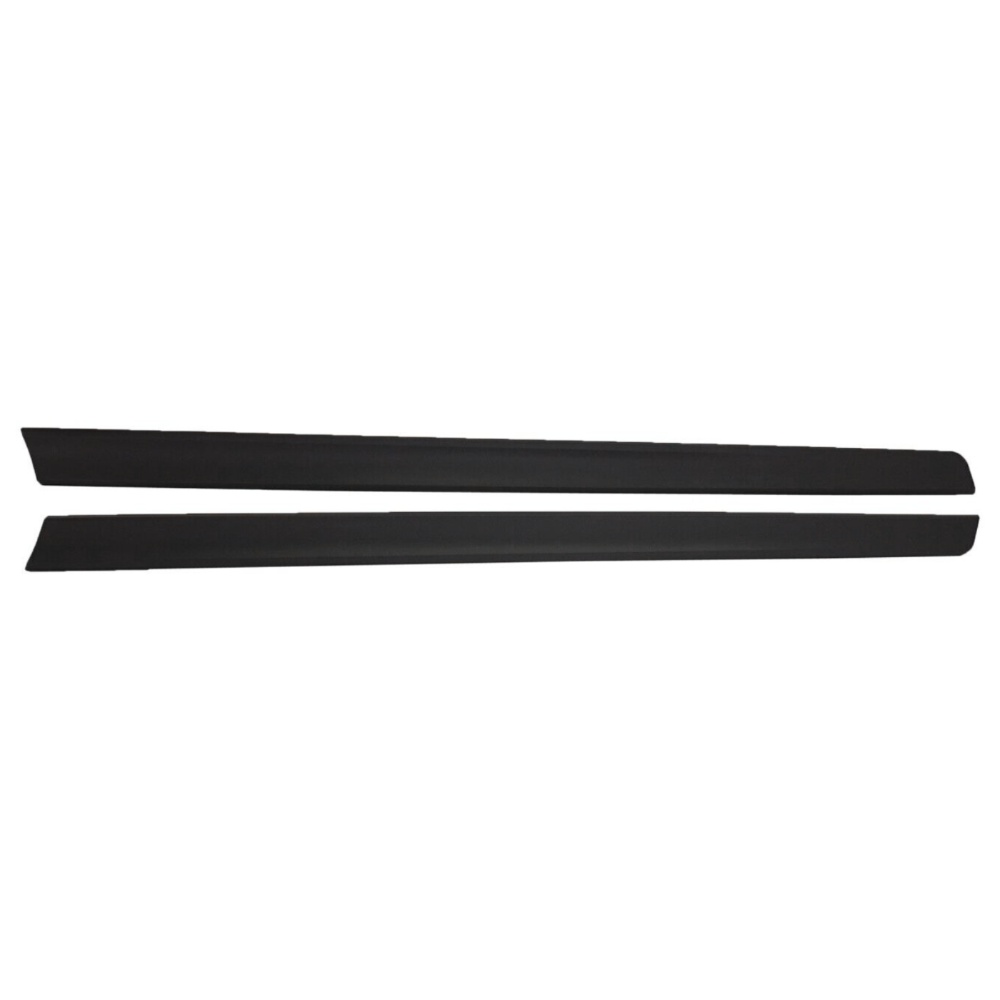 Pair Set Of 2 Door Moldings And Beltlines Front Driver & Passenger Side