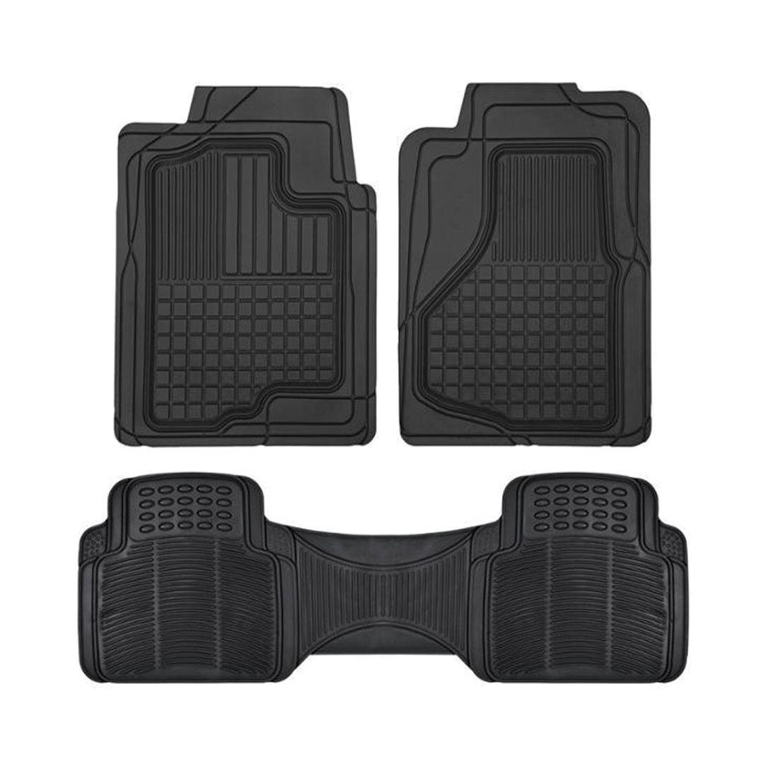 Auto Floor Mats For SUV Car All Weather HD Rubber Premium Front Rear Set