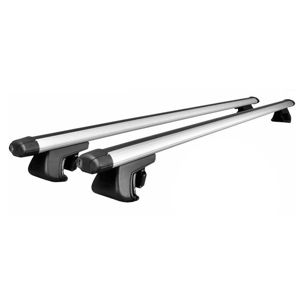 2 Sets Of - Aluminum Inch 120CM Top Roof Rack Cross Bar Luggage Carrier Adjustable