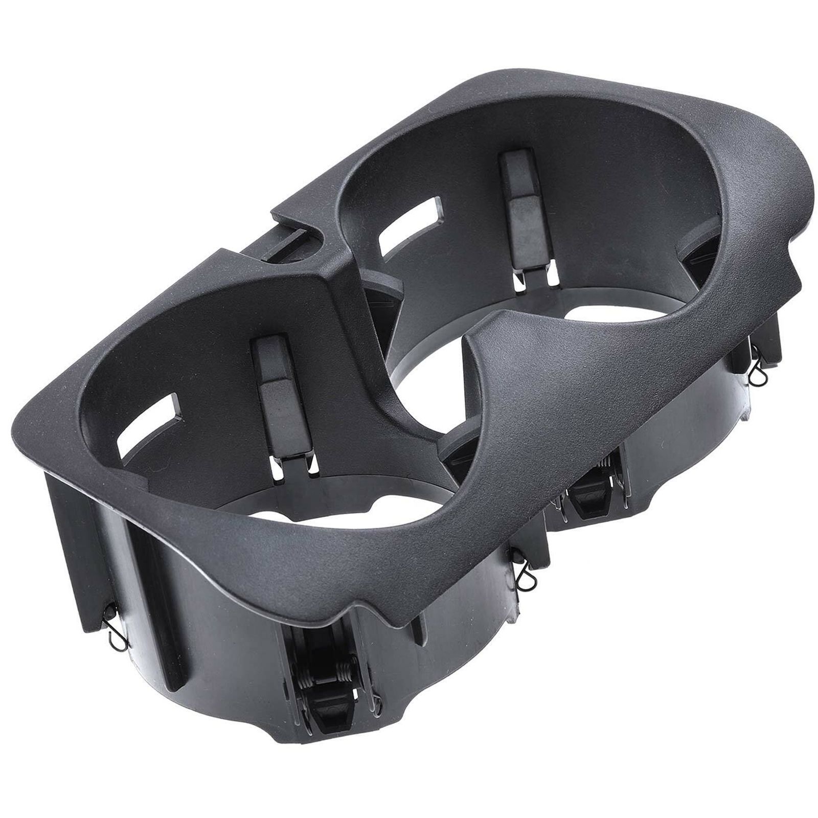 Front Dual Cup Holder For Mercedes-Benz W205 C205 C43 AMG C200 2015-2018 Black
