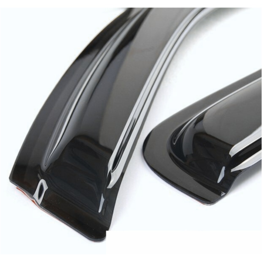 For 05-12 Pathfinder Acrylic Window Visors Vent Sun Rain Guard Shade