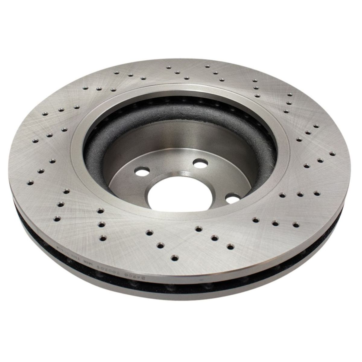 For 00-02 Mercedes-Benz CL500 Base Rotor & Brake Pad Kit Posi Metallic Front
