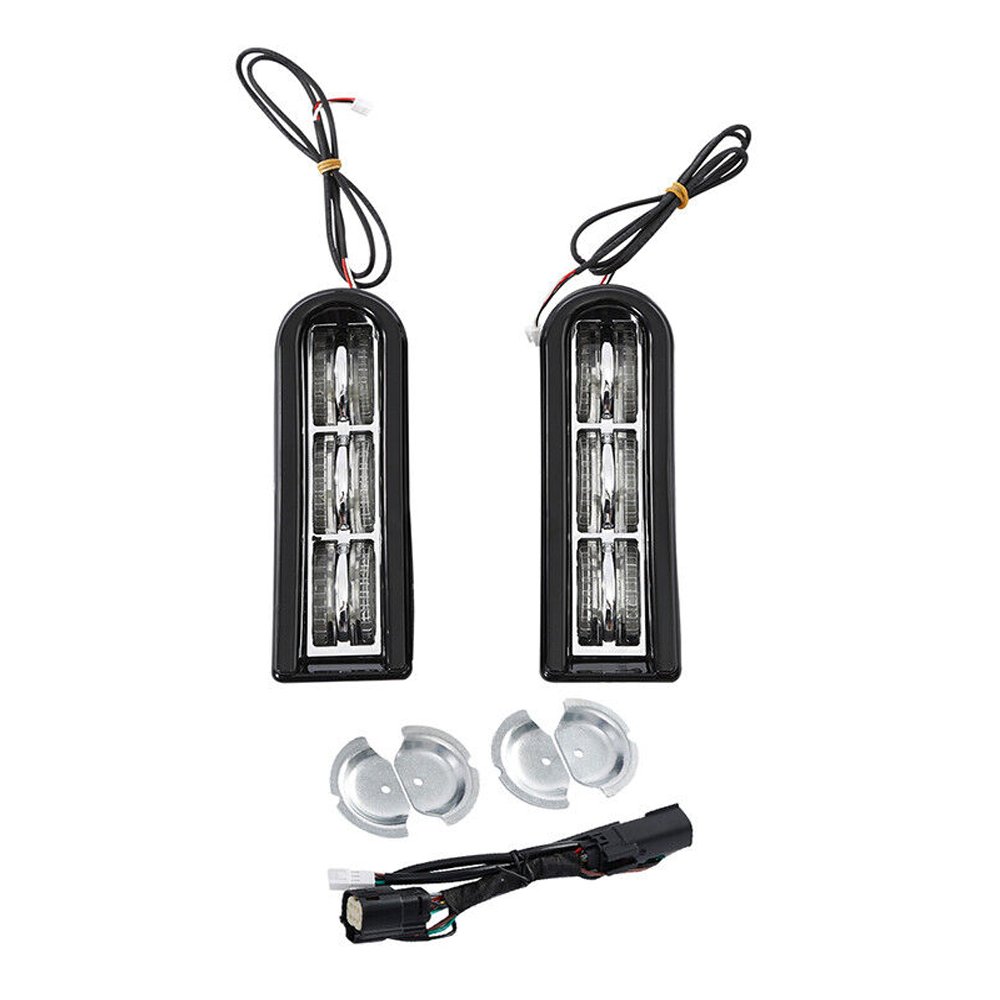 Saddlebags LED Insert Support Brake Turn Light For Harley-Davidson