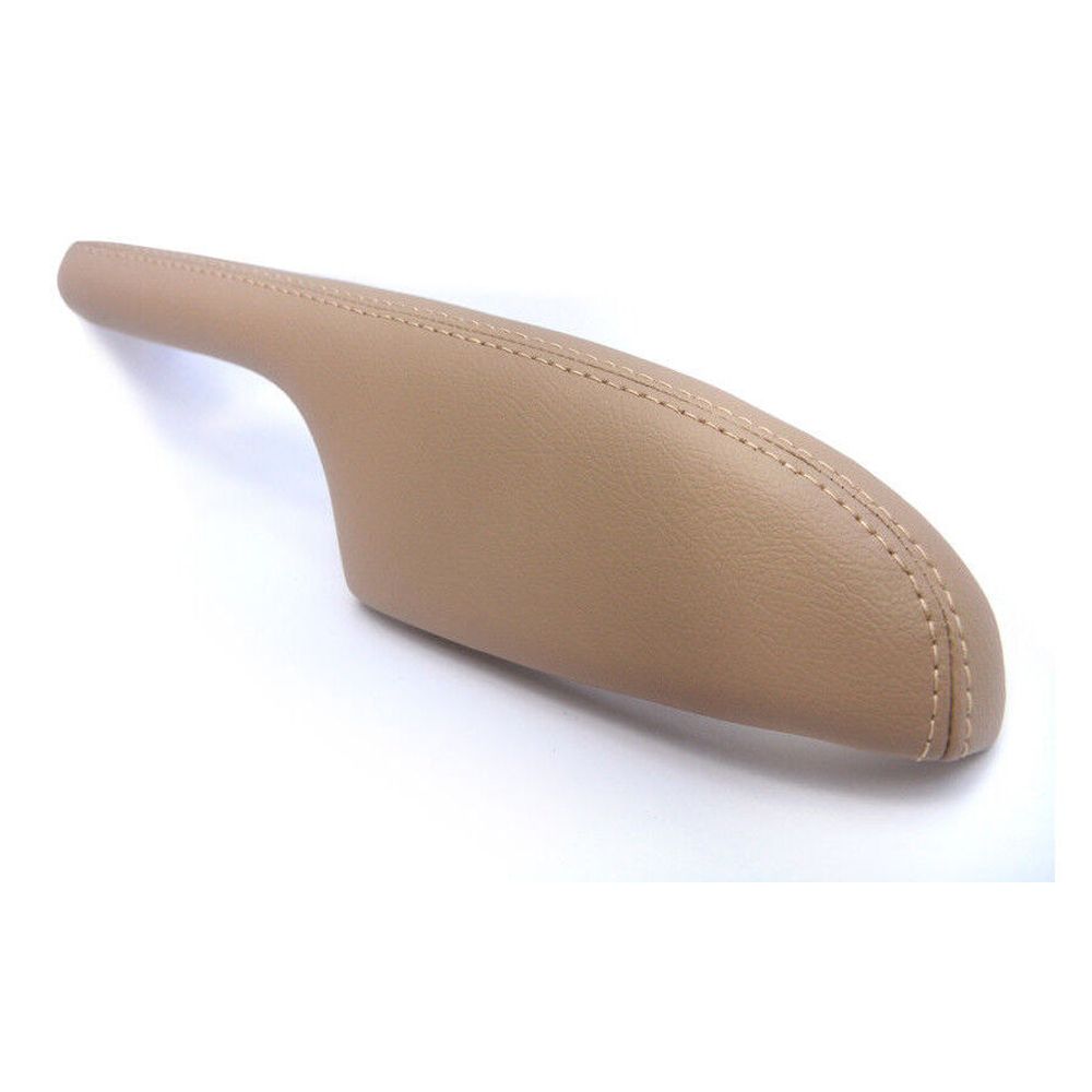 Door Panel Armrest Leather Synthetic Cover For 2001-2006 MDX Sport Utility Beige