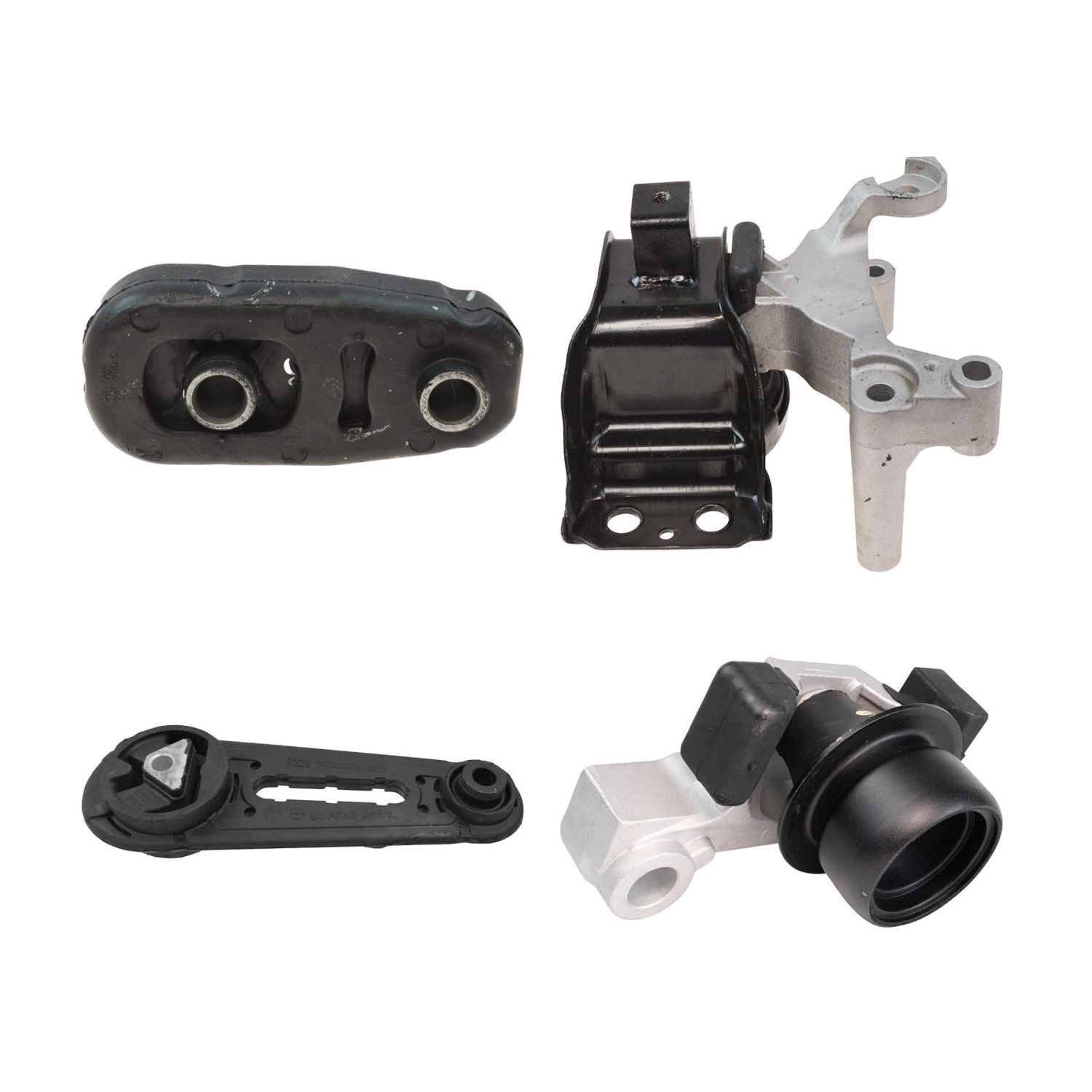 4pc Engine & Transmission Mount Kit For 07-12 Nissan Sentra Base Sedan 2.0L