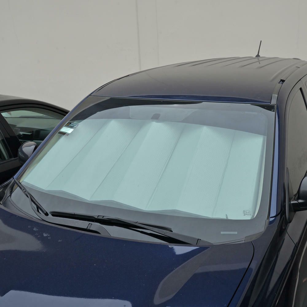 Auto Sunshade Gray Bubble Foil Reflective Sun Shade For Car Visor Windshield