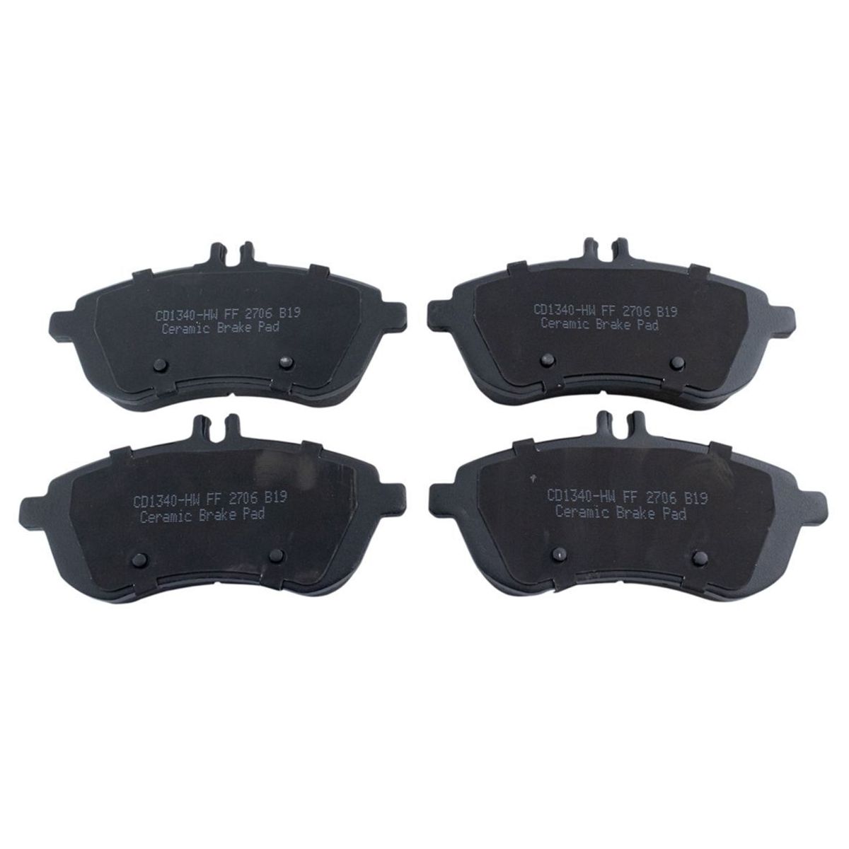 For 2012-2015 C250 2008-2012 C300 2012-2015 SLK250 Front Posi Ceramic Brake Pads