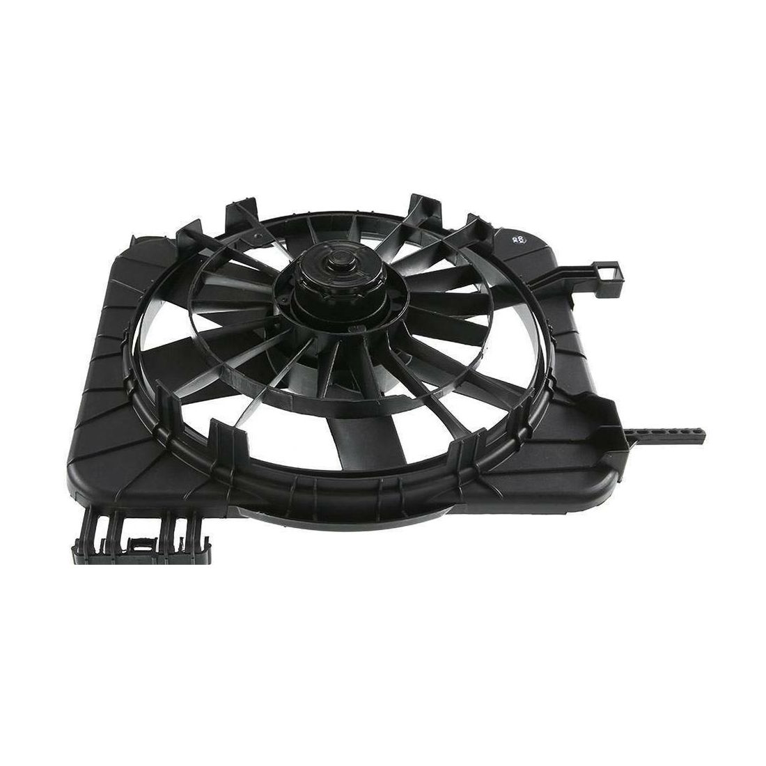 Radiator & Condenser Cooling Fan For Cavalier Sunfire L4 2.2L 2.3L 2.4L