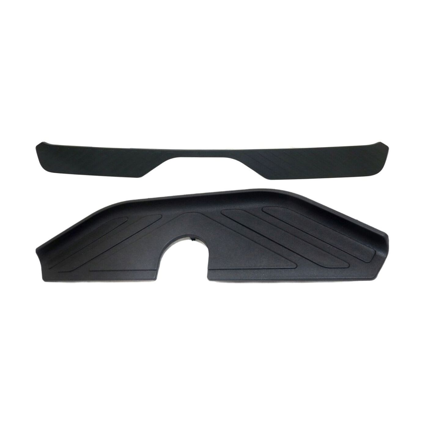 Bumper Face Bar Step Pads Molding Trim Set Of 2 Rear Upper For Ford Pair