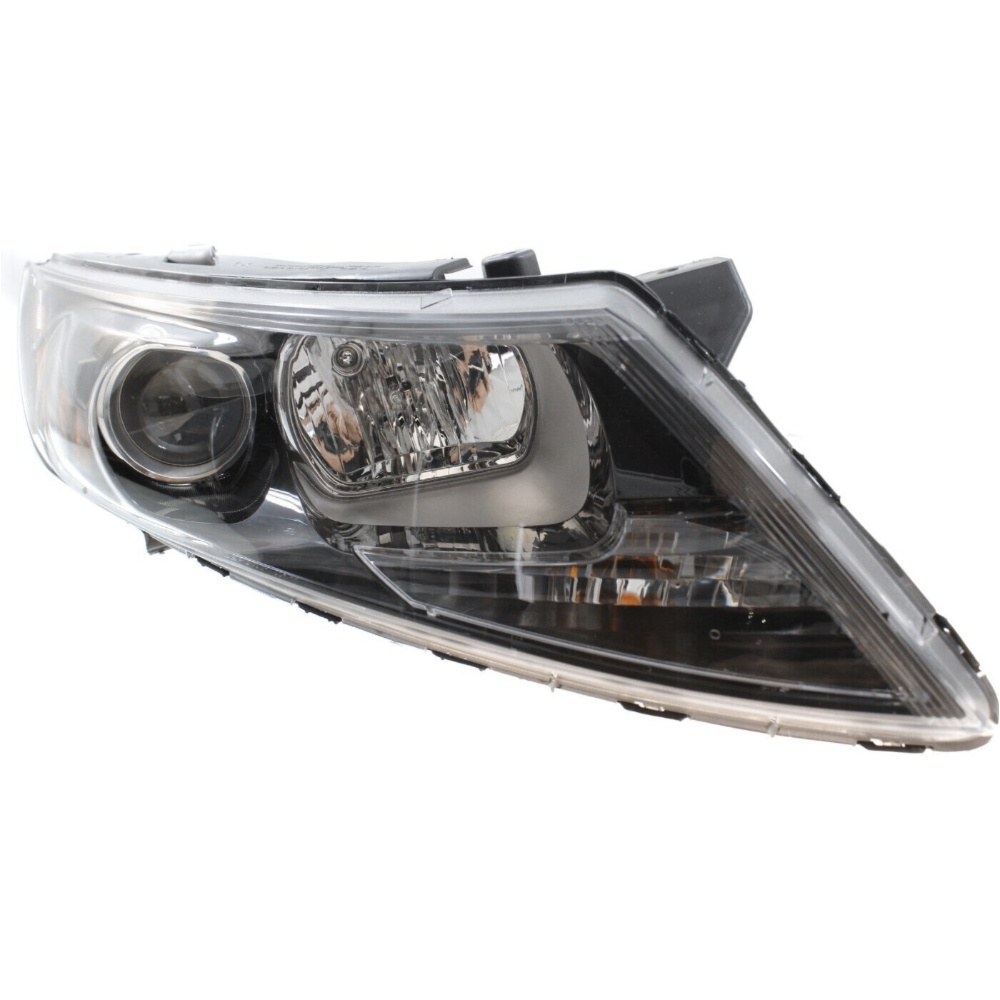 Headlight For Kia 2011 Optima Right Clear Lens Halogen Korea Built Composite