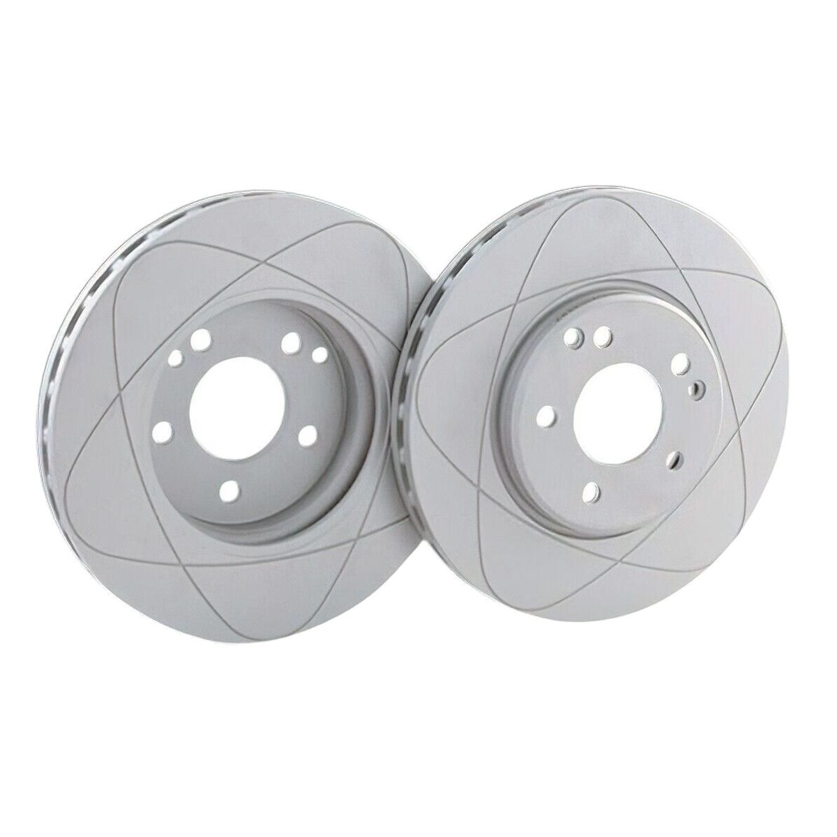 Rear Slotted Disc Brake Rotors