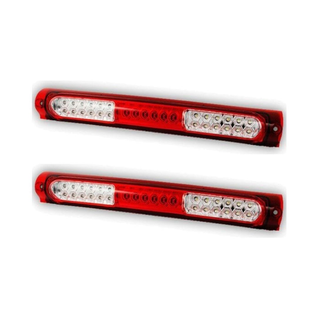 2 Sets Of - For 1997-2004 Ford Pickup Truck LED 3rd Brake Tail Light Third Signal