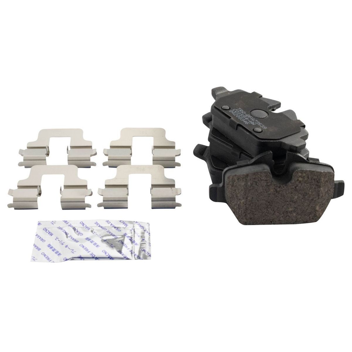 For 11-18 Cooper Countryman 13-16 Cooper Paceman Rear Posi Ceramic Brake Pad Set
