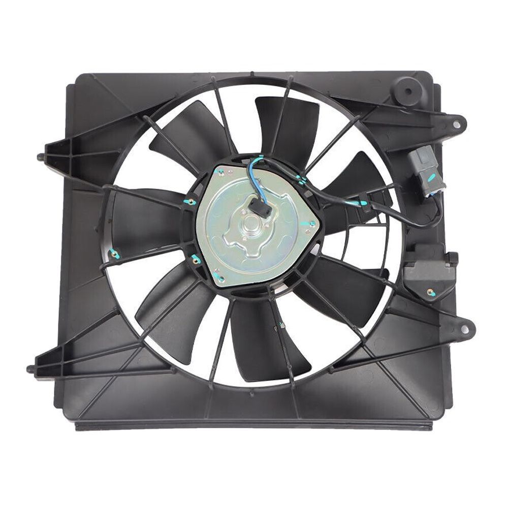 AC A/C Condenser Cooling Fan Radiator For Honda CRV CR-V 2007-2009 2.4L LH + RH