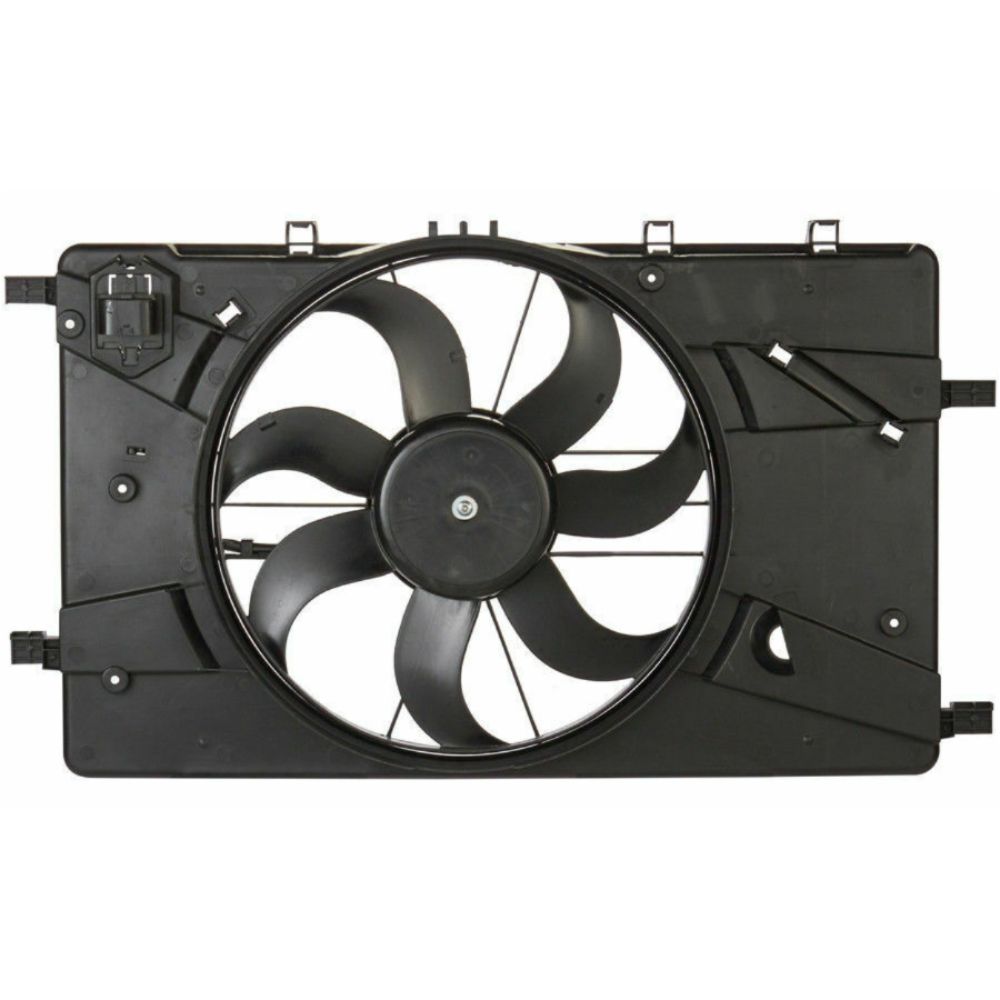 Radiator & Condenser Fan For Buick 12-17 Verano Chevrolet 11-15 Cruze GM3115243