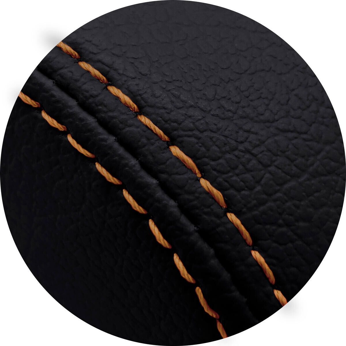 Console Lid Armrest Cover Leather For 07-11 Element Sport Utility Orange Stitch