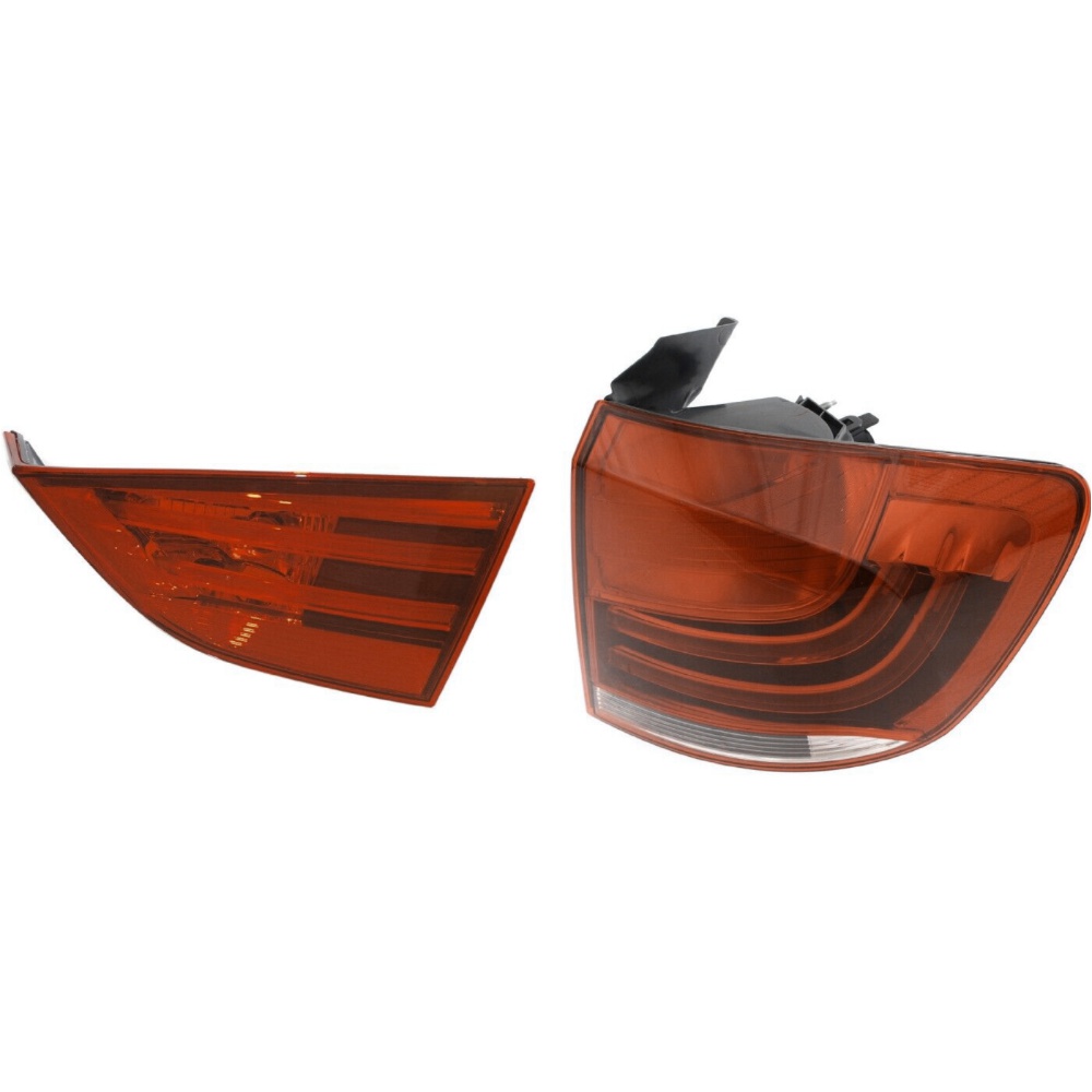 Tail Lights Taillights Taillamps Brakelights Set Of 2 Passenger Right Side Pair