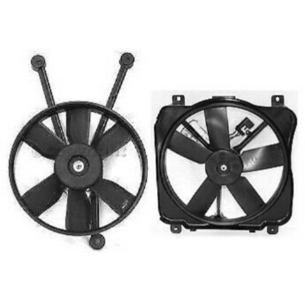 Radiator Cooling Fan For 88 98 Bonneville LeSabre Left & Right Side Set Of 2