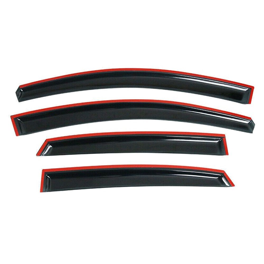 For 2013-2019 Sentra Advance Window Visor Vent Rain Sun Deflector Guard 4Pc Set