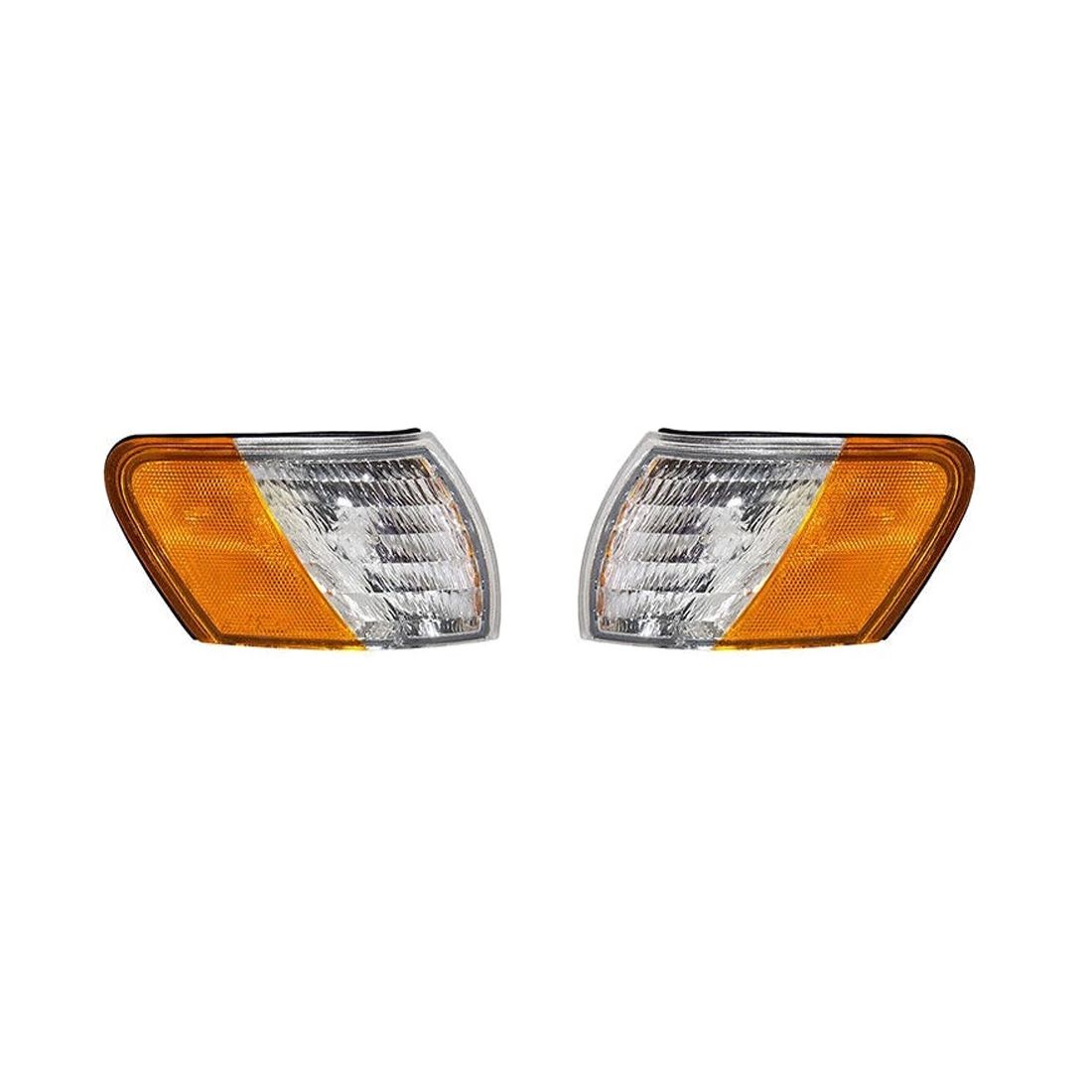 Pair Of Marker Lights For 1992-1995 Ford Taurus GL Sedan Pns F2Dz15A201E
