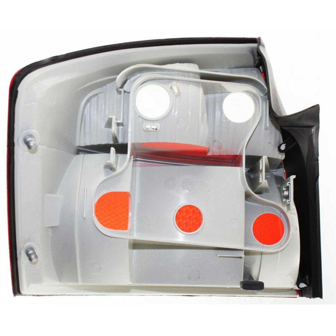 Halogen Tail Light Set For Audi A4 A4 Quattro S4 2nd Gen Clear/Red Lens 2Pcs