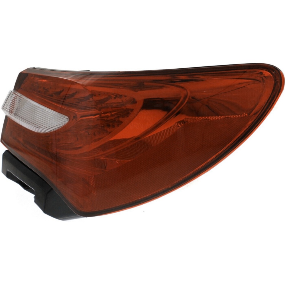 Halogen Tail Light Set For Chrysler 2011-2014 200 Clear/Red Lens W/ Bulbs 2Pcs