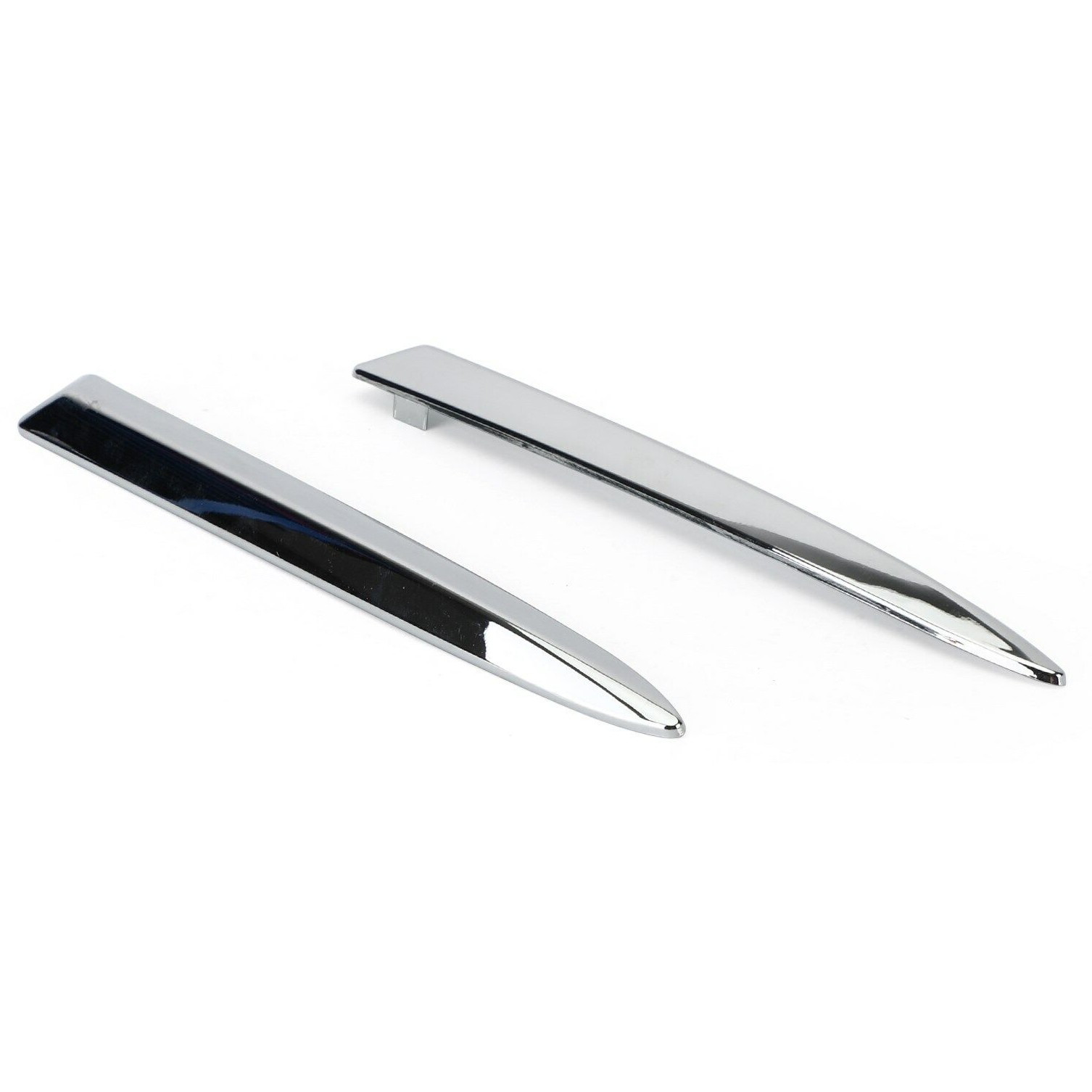 Chrome Front Bumper Upper Grill Moulding Trim Fit For 500 500 07-15 UE