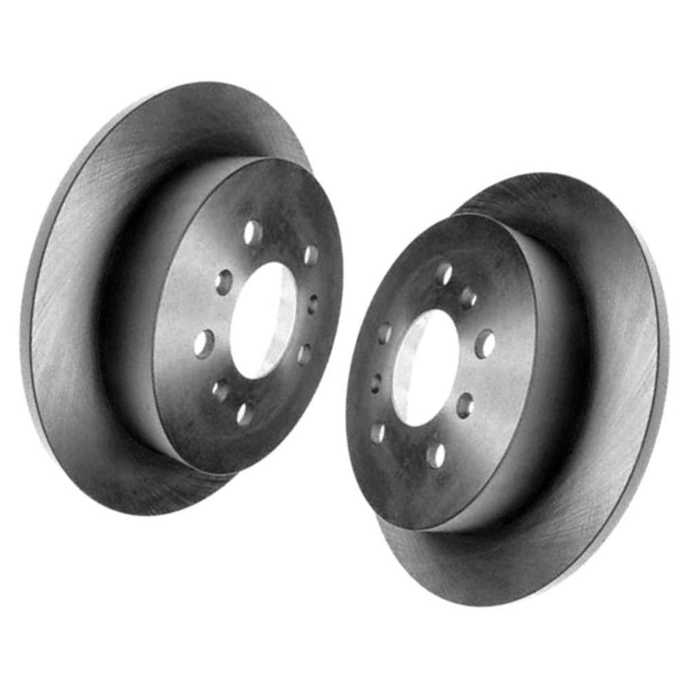 For 2008 2009 Buick LaCrosse 2006-2010 Chevrolet Impala Rear Brake Rotor Pair