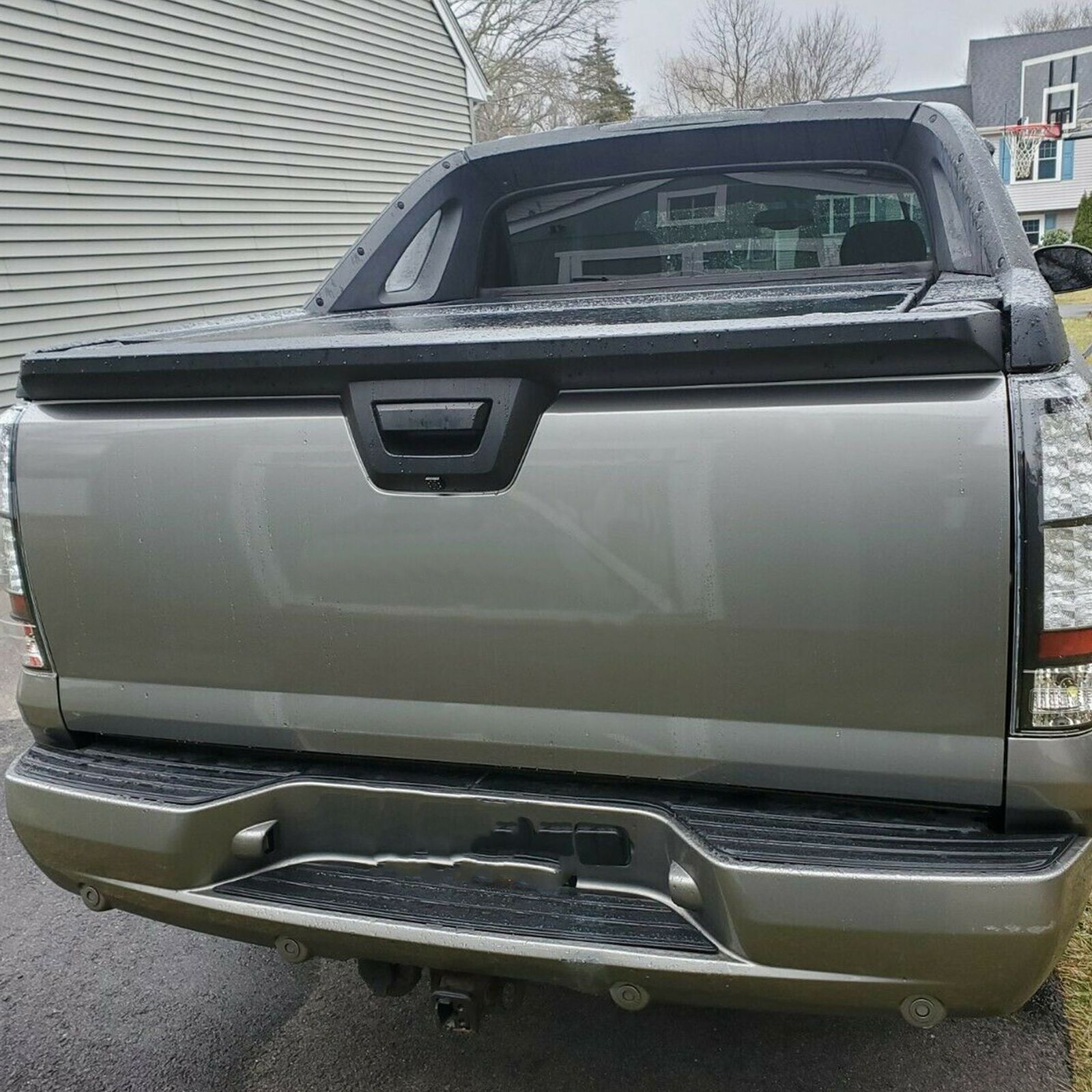 For 07-13 Escalade EXT Base Rear Tailgate Spoiler Molding Trim Cover Molding