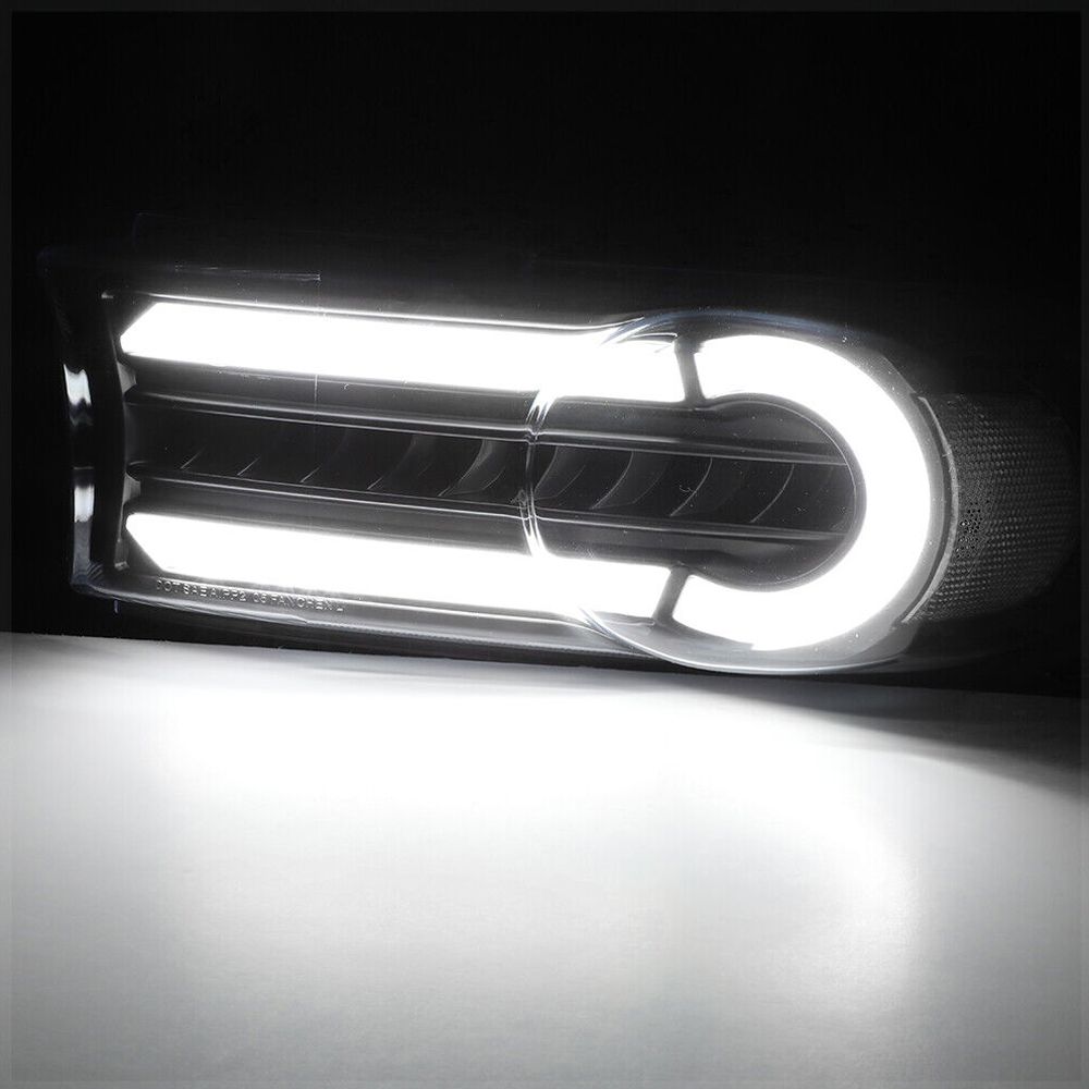 For FJ Cruiser A86536-1LCKB70CJFBLLB SIGNAL/led BAR} Black/Clear Corner Light