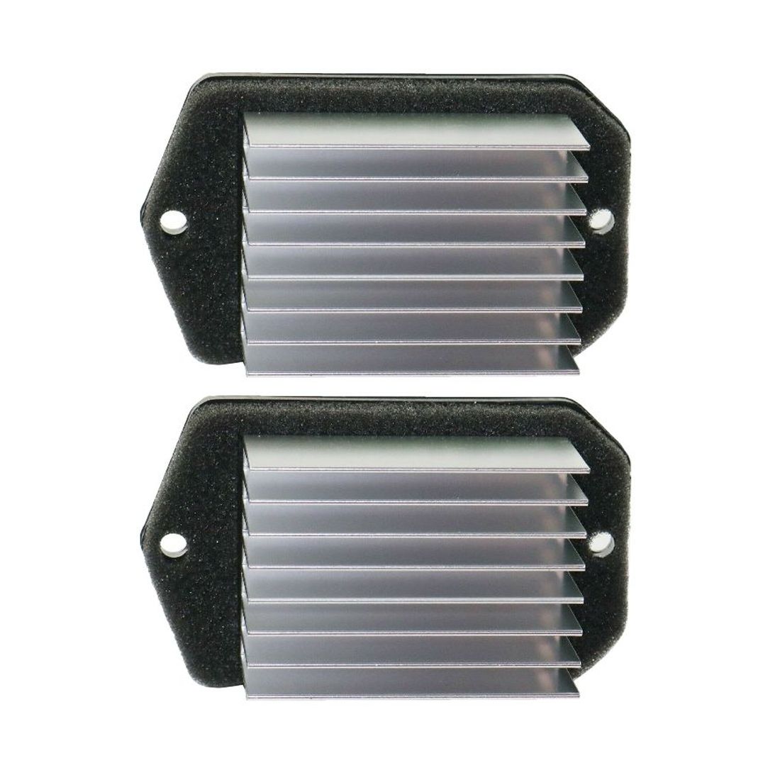 2 Sets Of - Blower Motor Resistor Front For 05-09 LR3 10-16 LR4 06-13 Range Rover