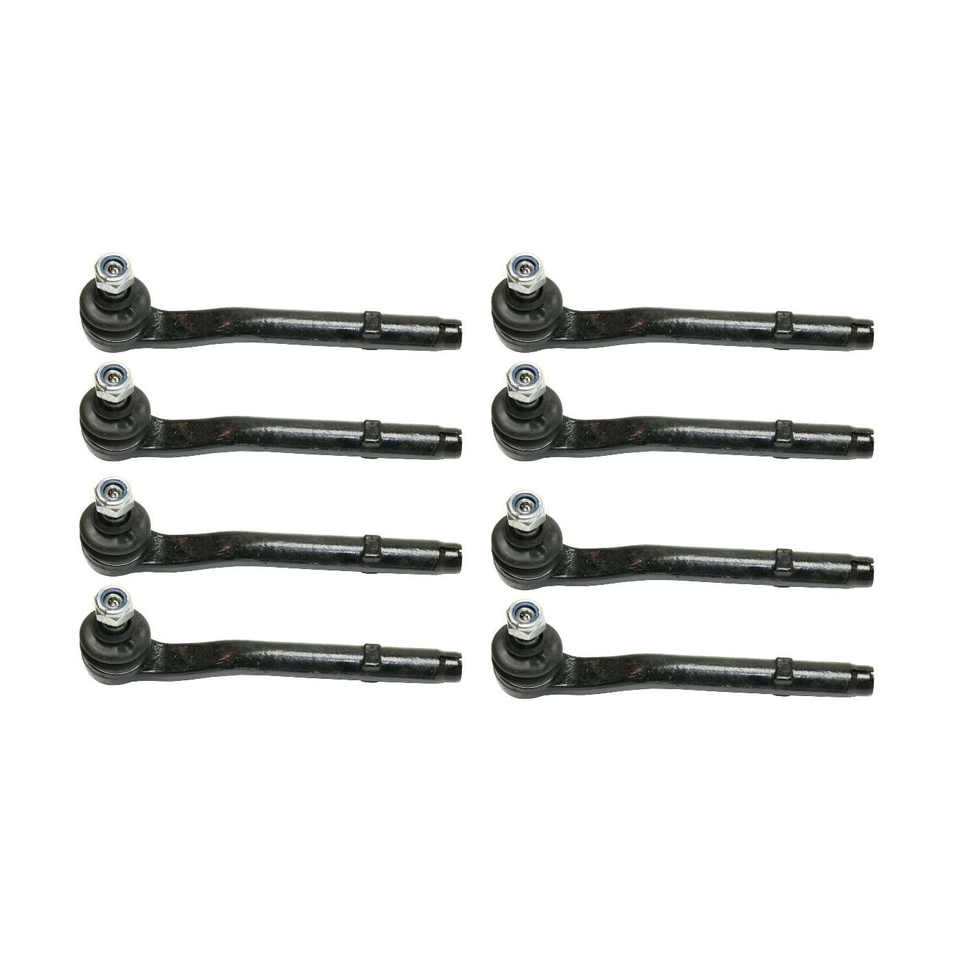 4 Sets Of - Tie Rod End For Land Rover 03-12 Range Rover Sport Utility Front Outer