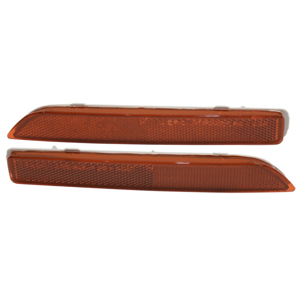 Bumper Reflector For Nissan LEAF Murano Sentra Set Of 2 Rear Left And Right
