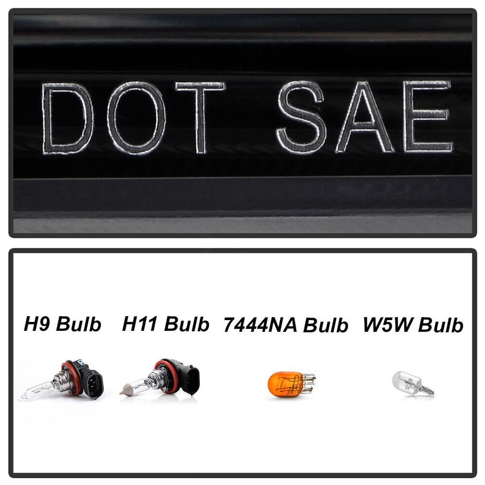 For 16-18 Altima SL Black Bezel W/o Led Halogen Headlight Headlamp Driver Side