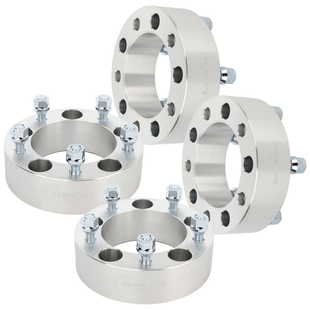 (4) 2" " 5x5.5 To 5x5.5 Wheel Spacers 1/2" For Dodge Ford Jeep Suzuki