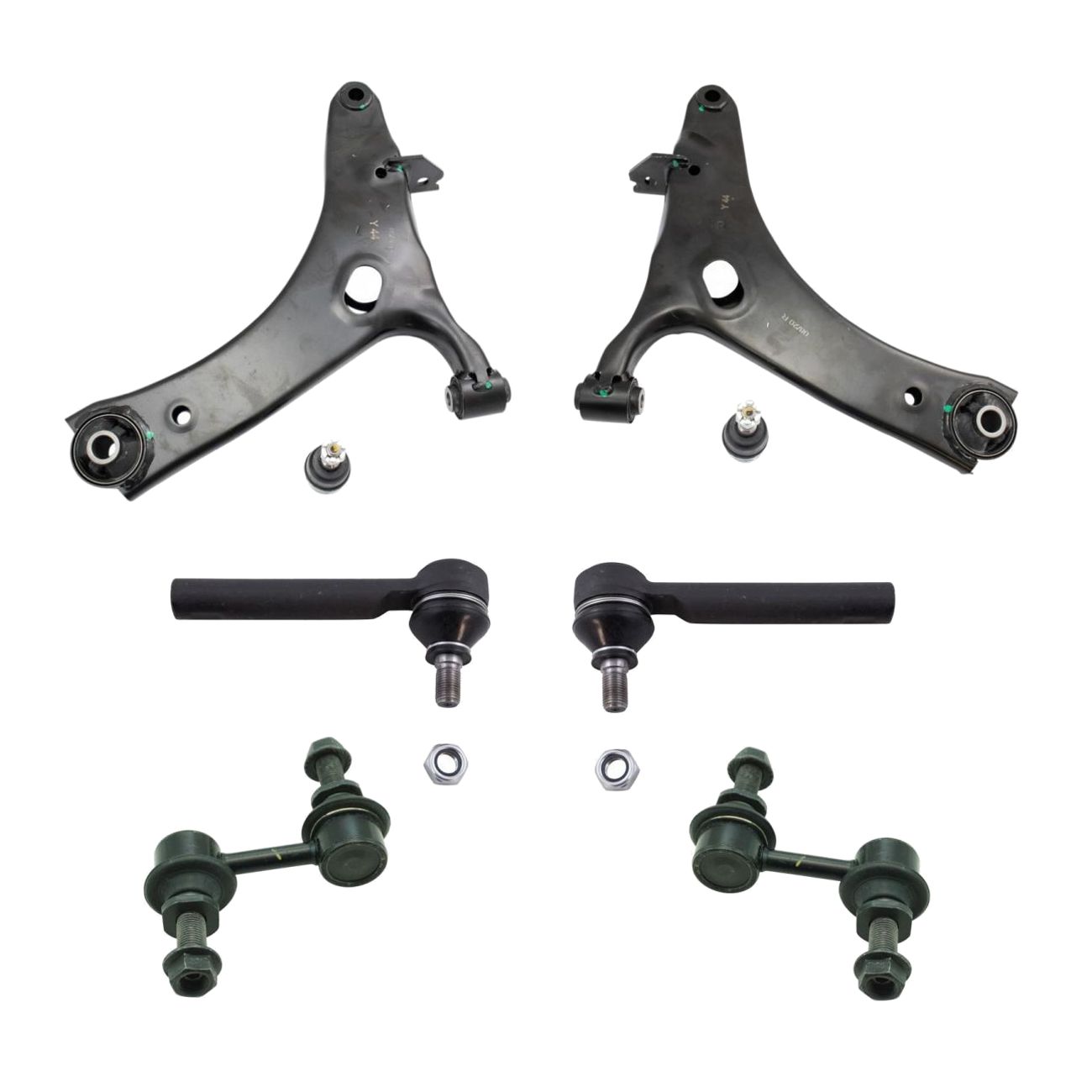 Control Arm Ball Joint Sway Tie Rod Suspension Kit Set 6pc For Crosstrek