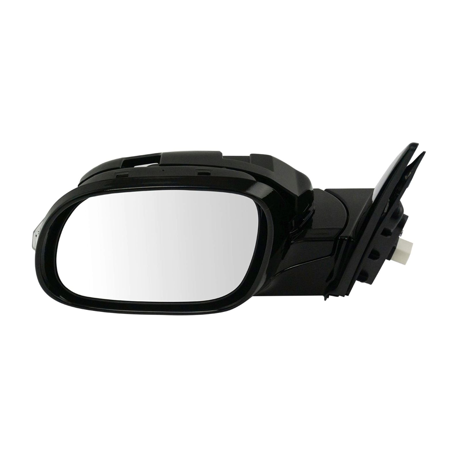 For 14-16 Kia Soul Mirror Power Heated Turn Signal Power Fold Smooth Black Left