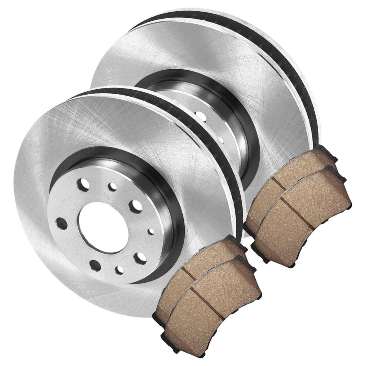 For 2007-2012 MKZ 2006-2011 Milan 2006-2012 Fusion Front Rotors And Ceramic Pads