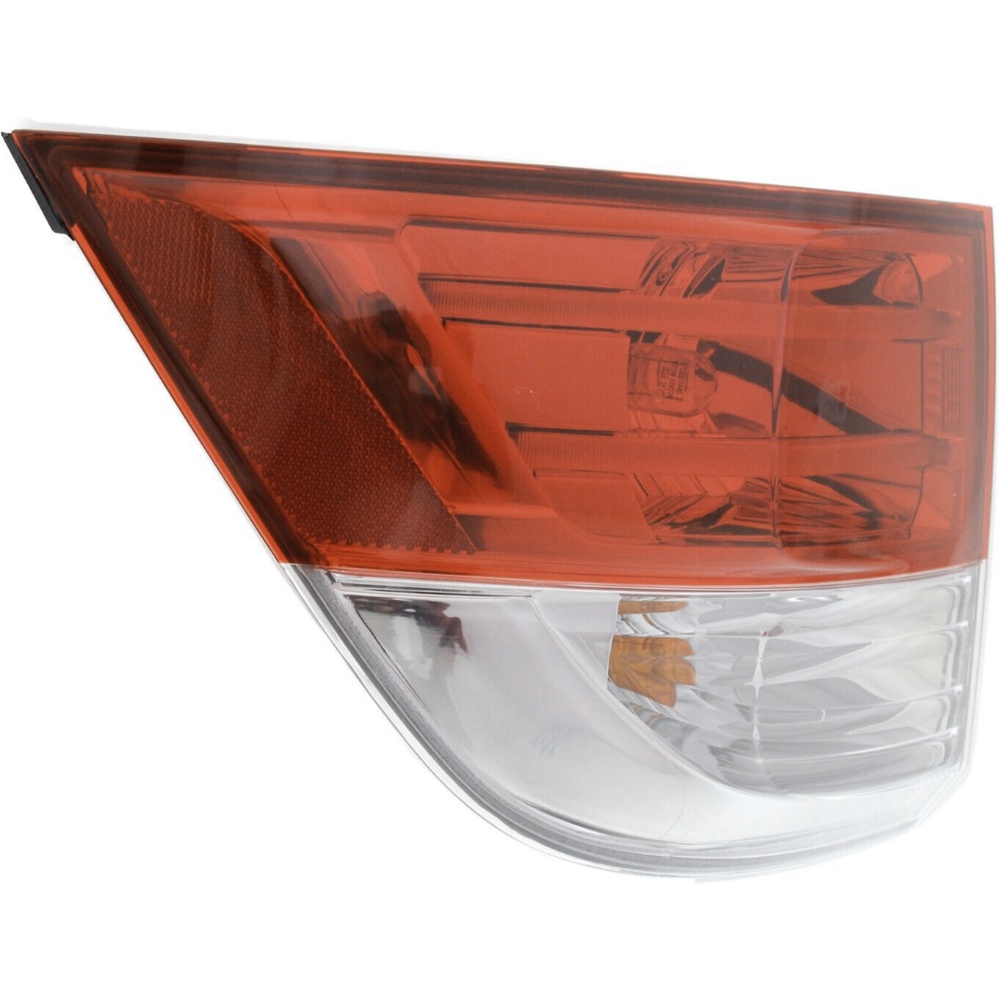 LED Tail Light For 14-17 Odyssey Mini Passenger Van Left Outer Clear/Red W/Bulbs