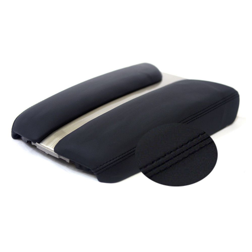 Center Console Armrest Leather Cover For Nissan 15-19 Murano Sport Utility Black