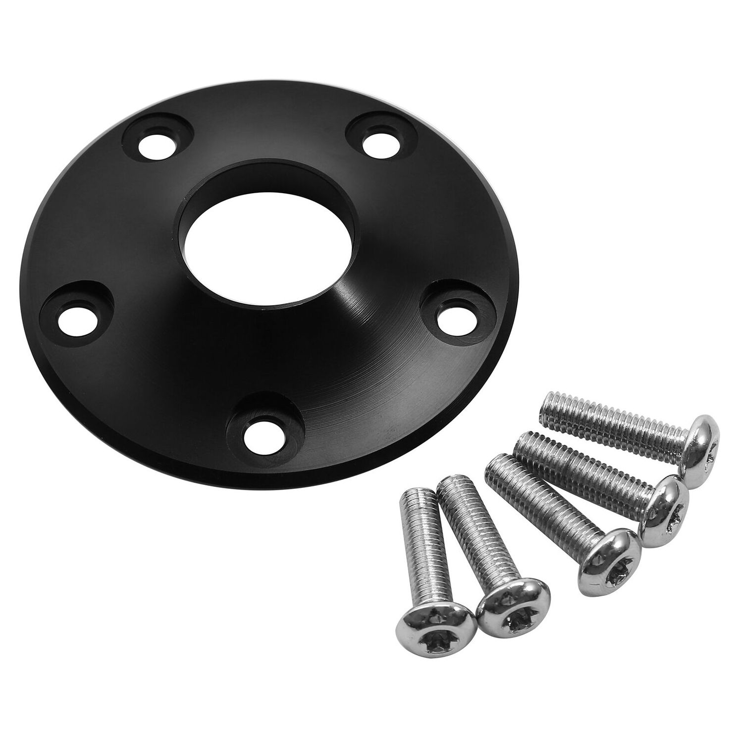Dual Disc Front Wheel Hub Cap Cover For 20-21 Harley-Davidson CVO Tri Glide ABS