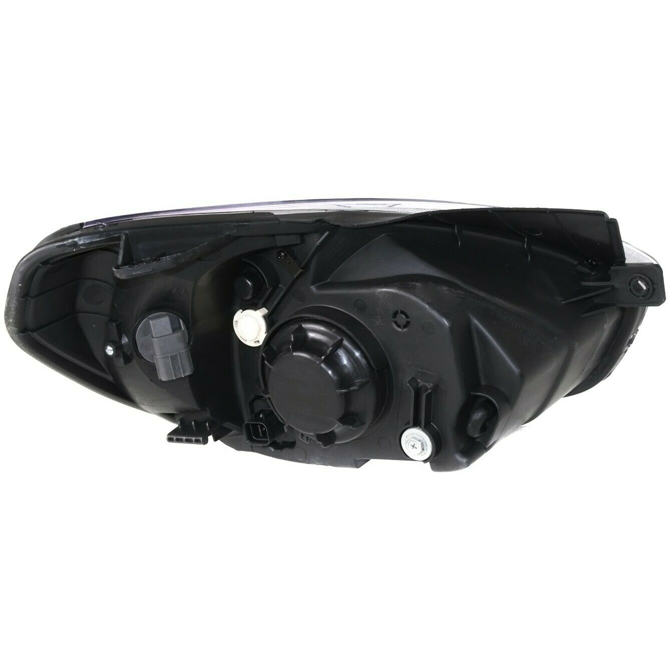 Headlight Set For 2007-11 Accent Driver & Passenger Side W/ Bulb