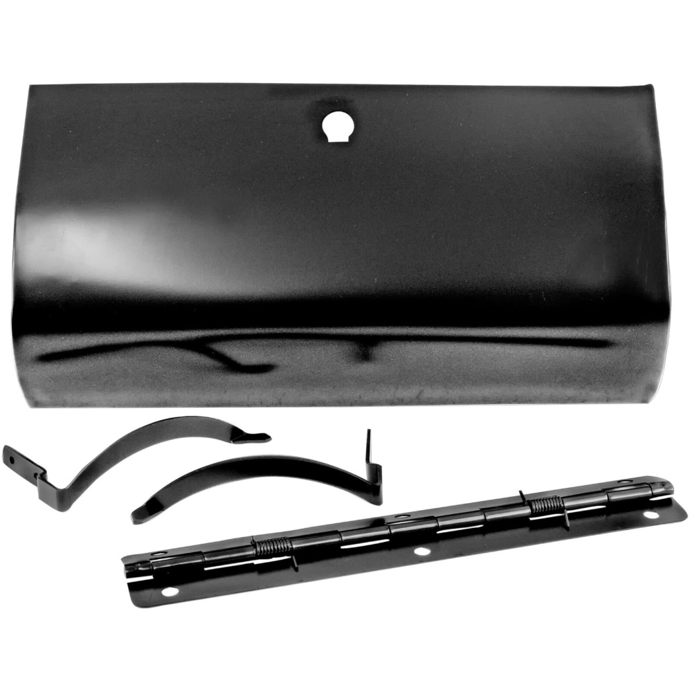 For 1955-1959 Chevrolet Truck PU Truck Glove Box Door W/ Hinge & Mounting Screws
