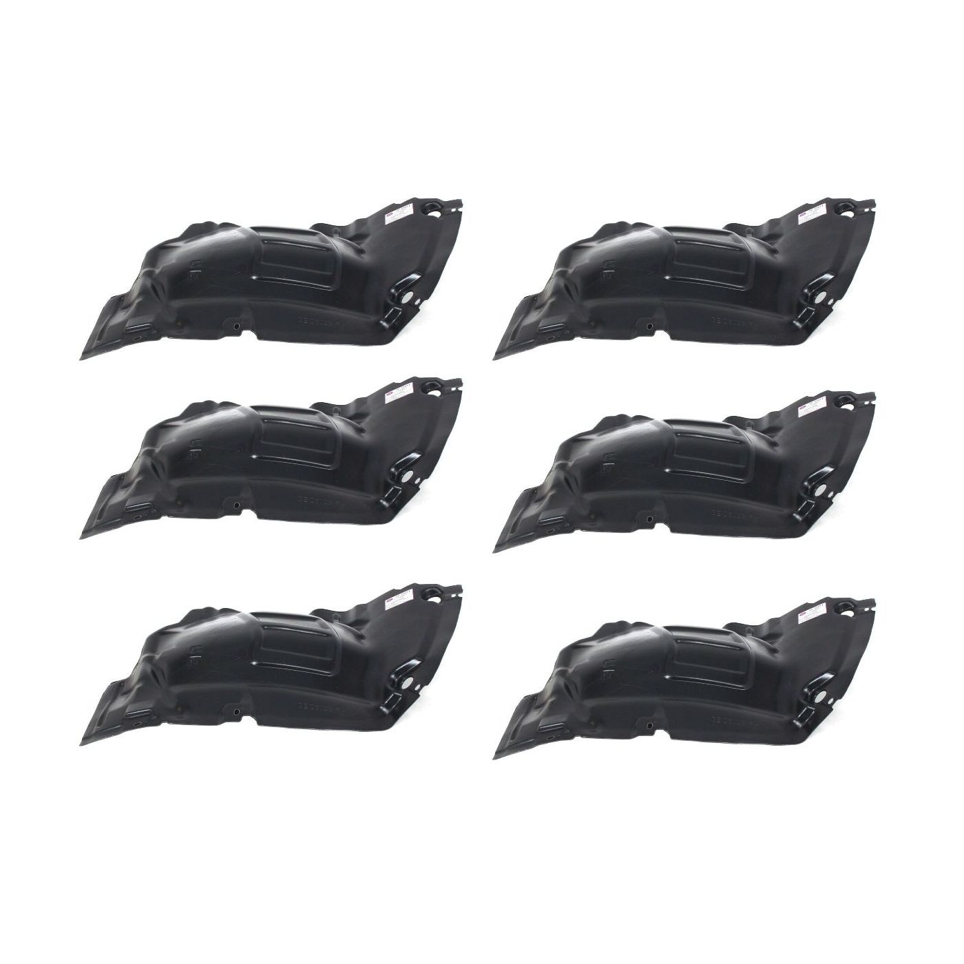 6 Sets Of - Fender Liner For 99-04 Pathfinder Sport Utility From Front Right Front